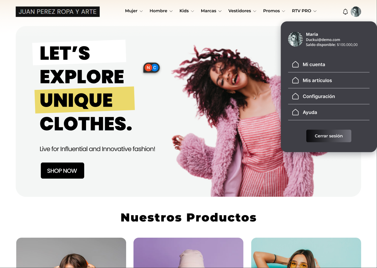 Juan Perez E-commerce